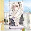 Anime S-Sora K-Kasugano Towel Drying Bath Towel Applicable To Light Swimming Camping Yoga Beach Out