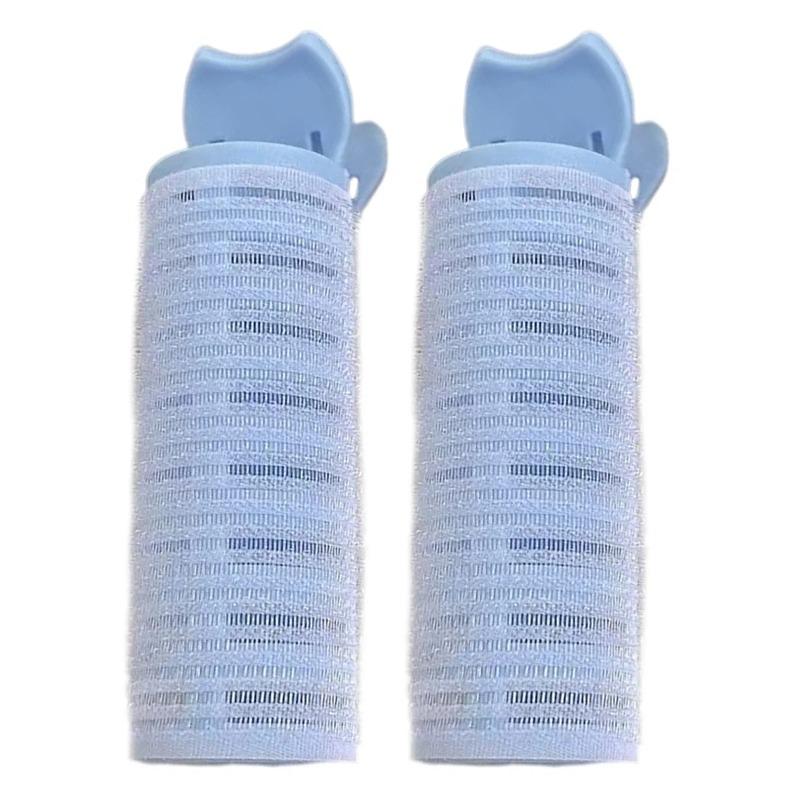 Heatless Overnight Hair Curlers - DIY Bangs & Lazy Styling Set with Fluffy Rollers & Clips for Natural Waves (No Heat Damage)