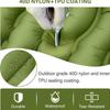 Portable TPU Inflatable Camping Pad - Lightweight, Single Person Mat for Hiking & Mountaineering