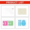 2 Packs Tempered Glass for Valve Steam Deck Console 9H Screen Protector Anti-Scratch Guard Film for Steam Deck Accessories