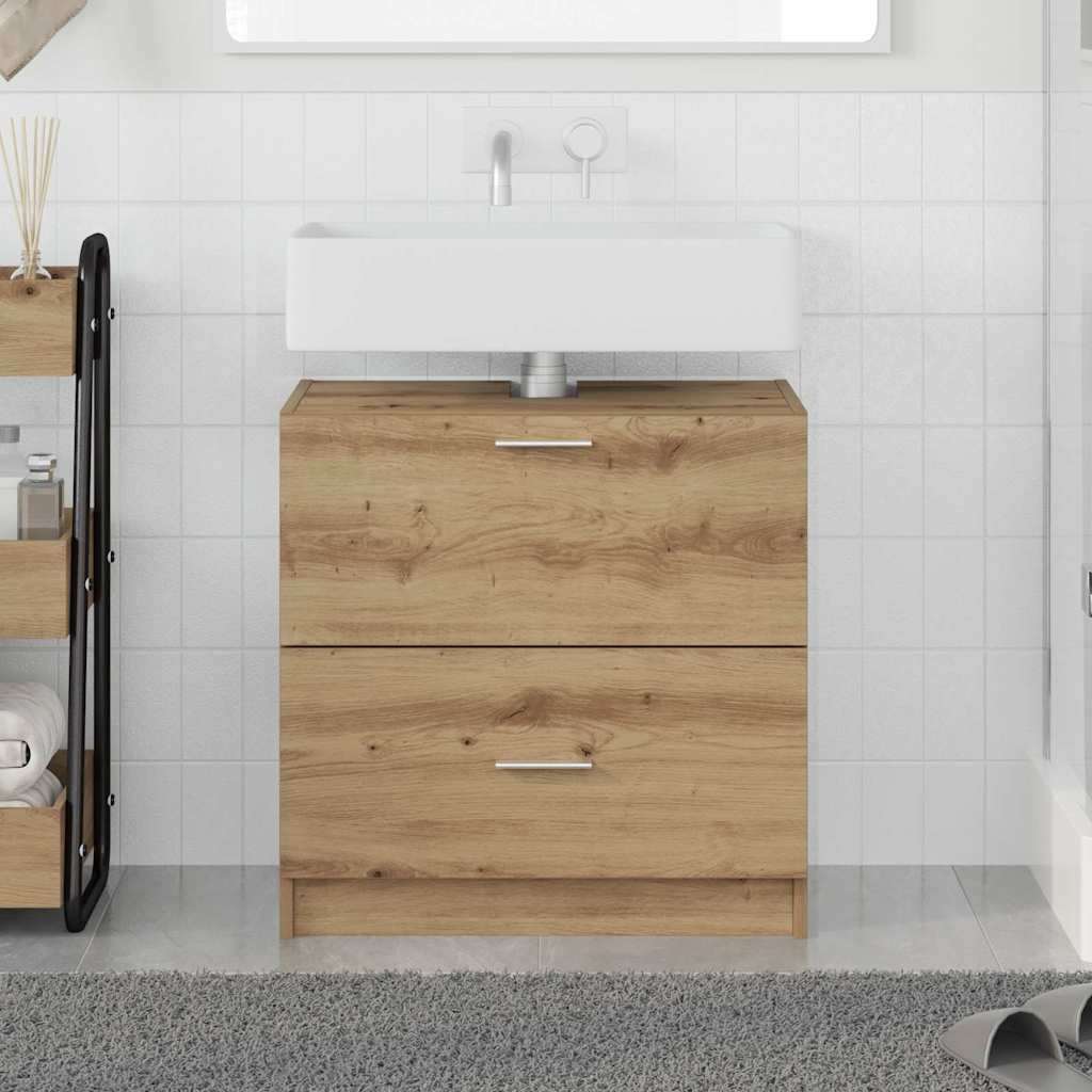 Bathroom Cabinet Artisan Oak 59 x 37 x 59 cm Particleboard