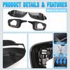 Set Rearview Mirror Housing Mirror Cover Cap  Frame Base for  BMW M2 G87 G80 G81 Touring G82 G83, I4 M50 -2024  51168746847,