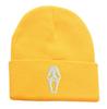 Hot-selling scream killer mask knitted hat autumn and winter fashion trend couple wool hat