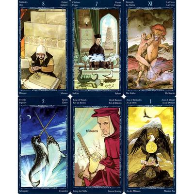 Tarot of The Mystic Spiral 78 Pcs Cards 12*7cm