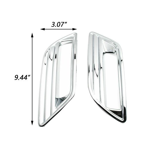 Silver ABS Rear Fog Light Cover for Nissan Sylphy 2016-201