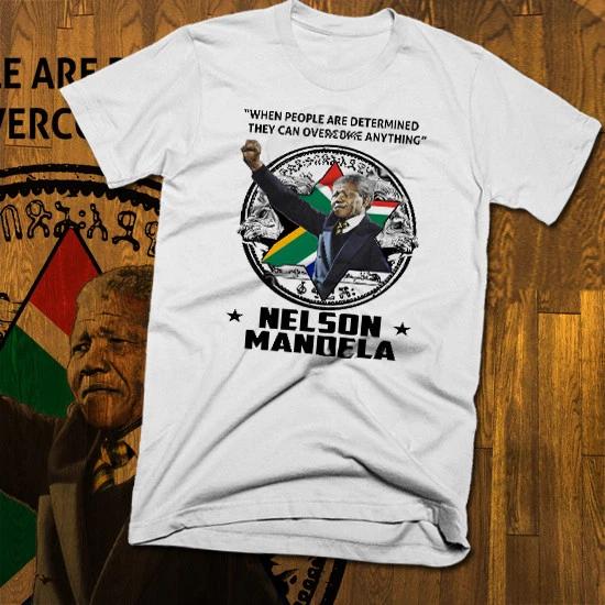 Nelson Mandela T-shirt, Black History, MLK, Malcolm X, All sizes, soft cotton XL