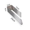 Punch-Free Single-Pole White Towel Rack Bathroom Pendant Toilet Towel Holder Silver Black Gold Dual-Use Models Available