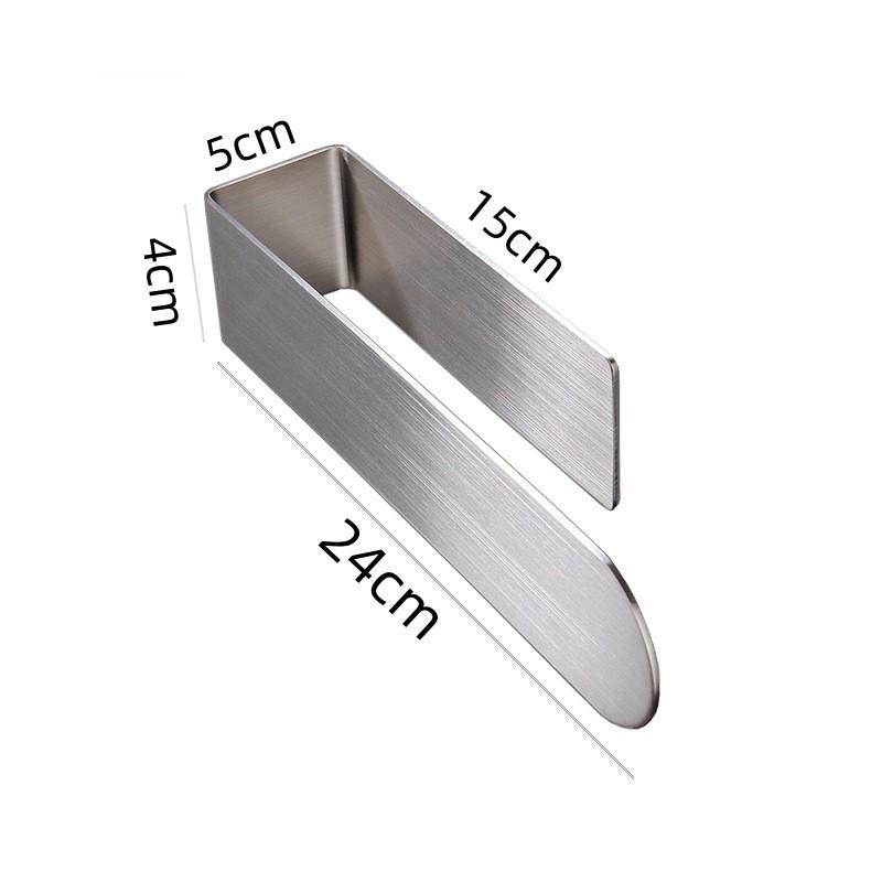 Punch-Free Single-Pole White Towel Rack Bathroom Pendant Toilet Towel Holder Silver Black Gold Dual-Use Models Available