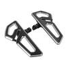 Motorcycle Passenger Floorboard Aluminum Rear Pedal Footpegs Footboard For Harley Touring FLHR Street Electra Glide FLTR Softail