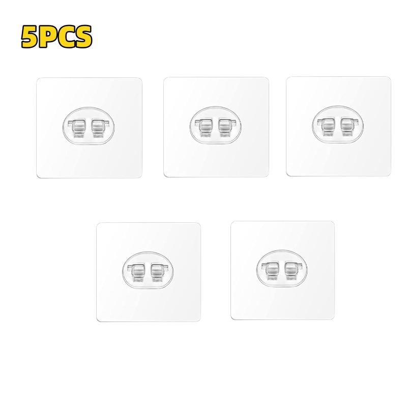 

30 Pack Adhesive Hook Stickers Strong Adhesive Wall Hooks Shower Adhesive Replacement No Drilling Adhesive Hanging Hooks