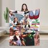 Wizards of Ozs Movie Blankets Fleece All Season Dorothy Toto Portable Super Soft Throw Blankets for Sofa Couch Bedspread