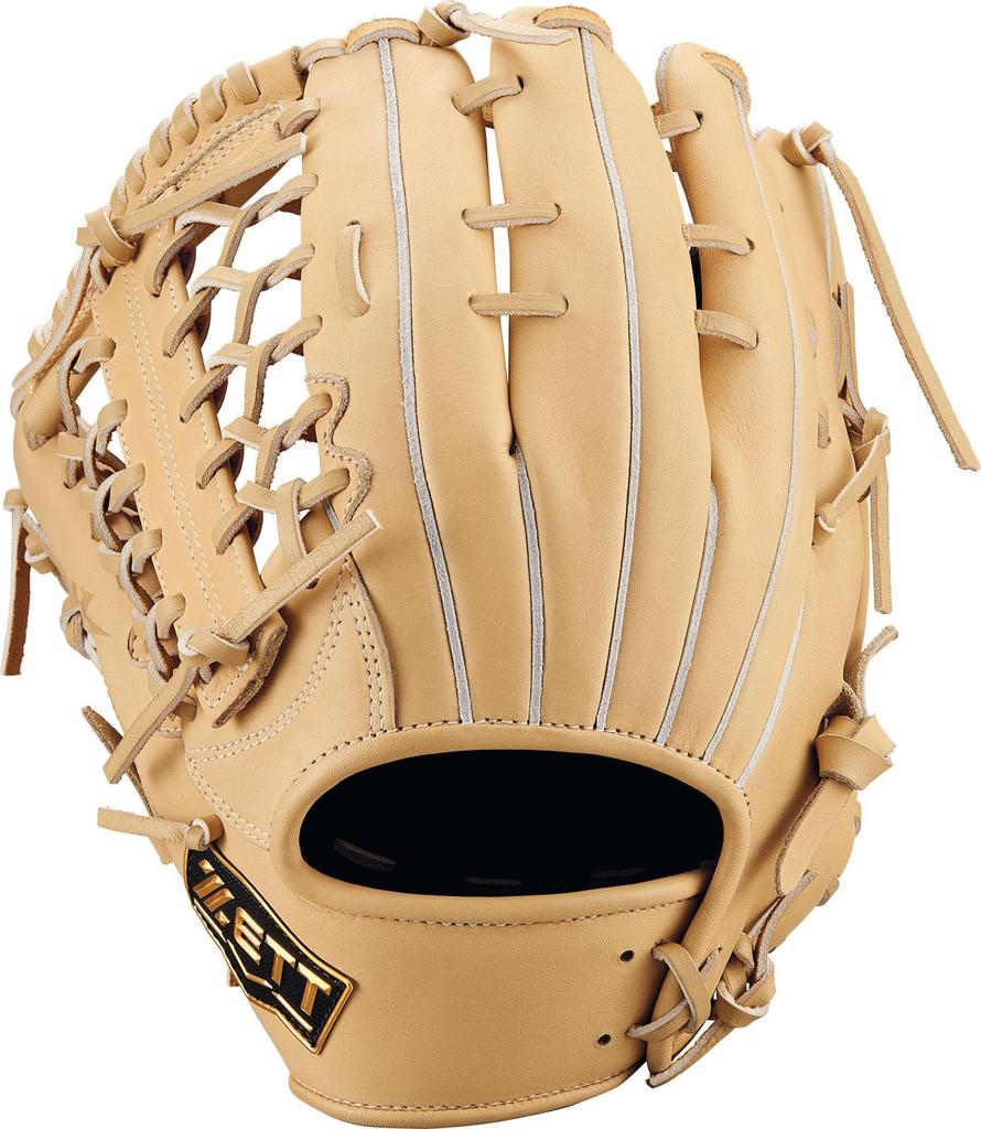 ZETT Winning Road Softball Pastel Brown Size 7 Glove, All-Around, Left-Handed Throw, (3200), (BRGB33530F)