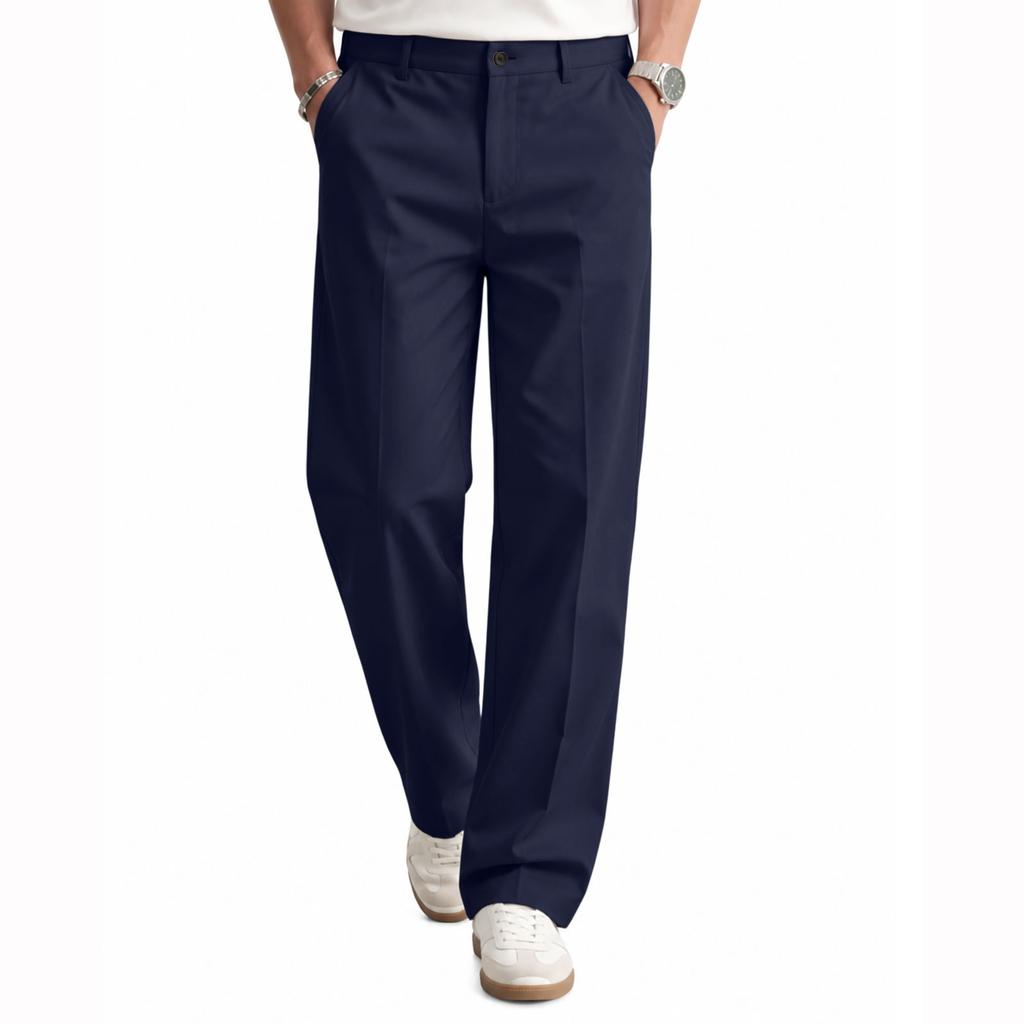 Men's Straight Leg Casual Dress Pants for Spring and Fall Business Casual Everyday Wear