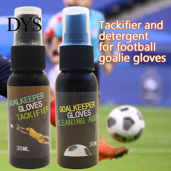 Convenient Tackifier Spray 30ml Goalkeeper Glove Bundle Sprayer Football Maintenance Gloves Sticky Soccer Goalie Wash Prepare for