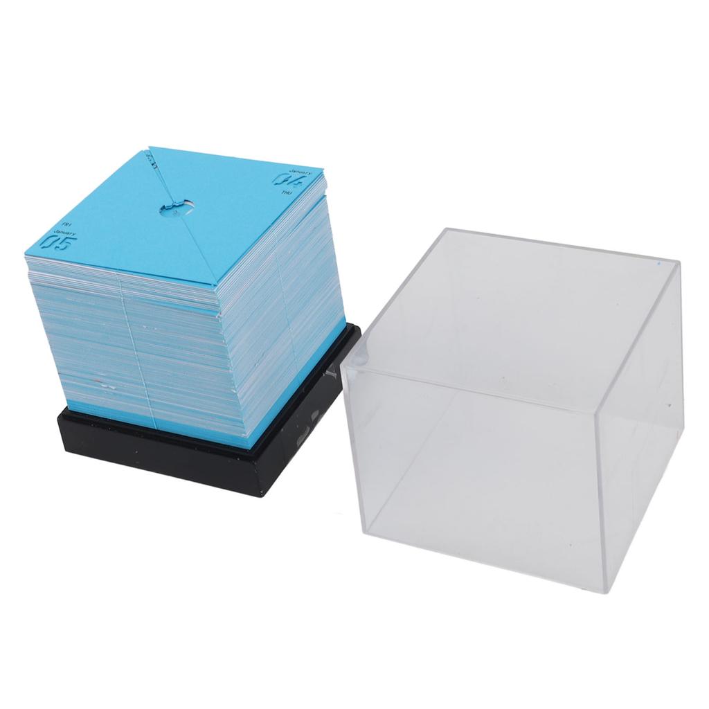 2024 3D Art Calendar Desktop Decoration DIY Paper Carving Earth Calendar Memo Pad for Office