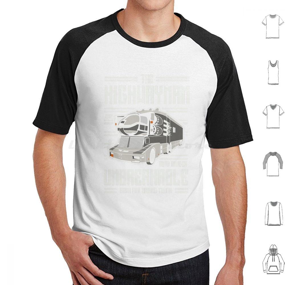 The Highwayman T Shirt Cotton Men Women DIY Print Highway Man Truck Car Rider Tv Show 1980 Usa American Geek Hero Superhero