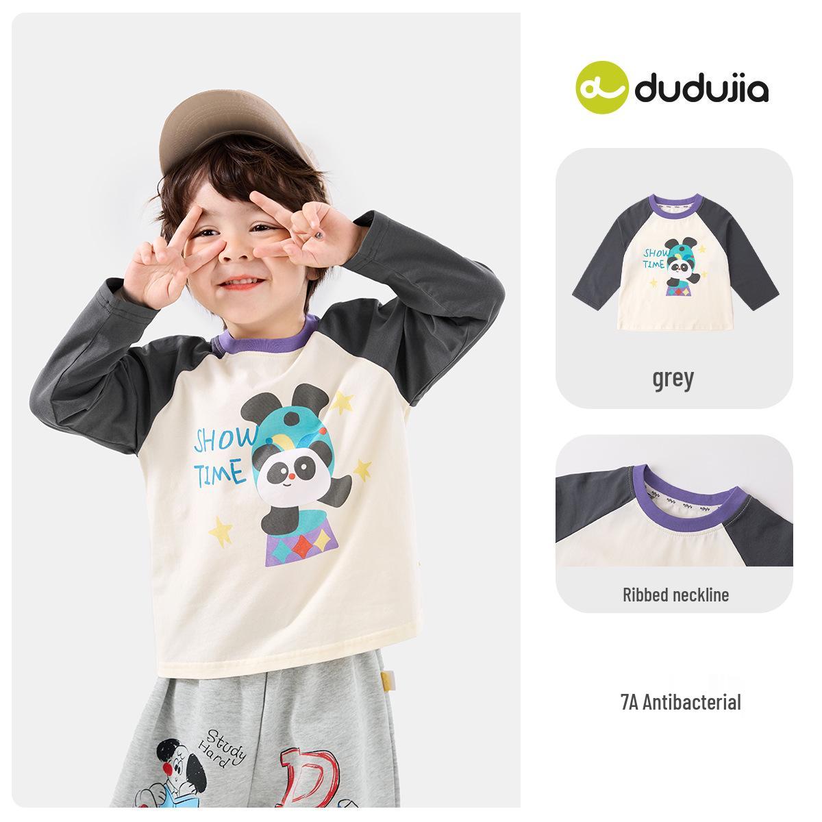 

Футболка Circus Park Dudu Kids с рукавами реглан - весенний топ для мальчиков и девочек