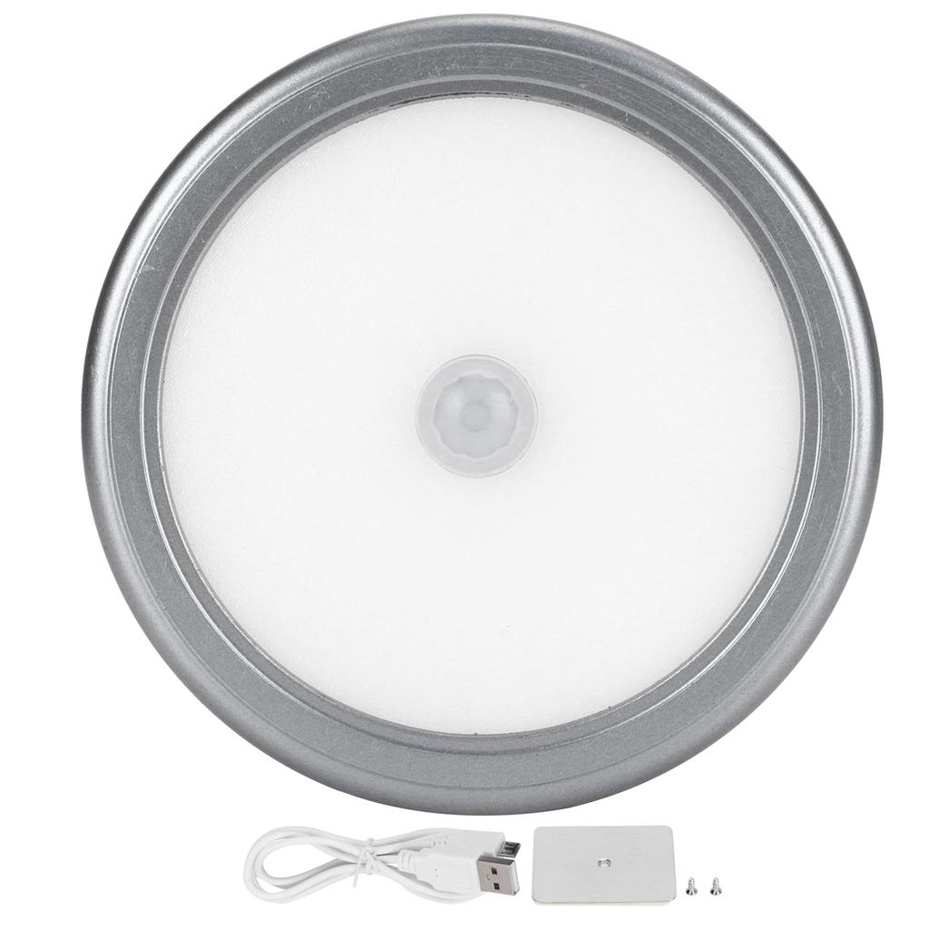 Body Induction Lamp Dimmable USB Rechargeable Night Light for Cabinet Closet Stairs Bedroom