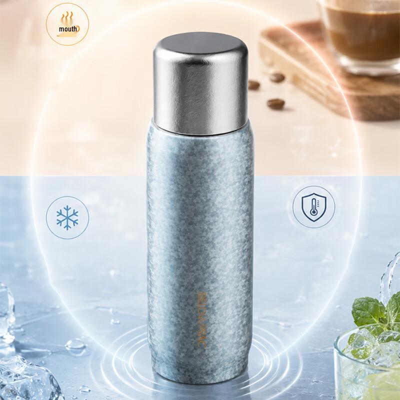 BELO&PRAC BK389 Titanium Vacuum Insulated Mug