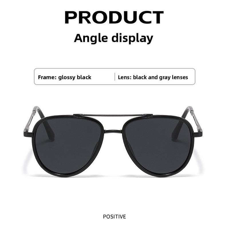 Polarized Sunglasses Men's Driving And Fishing Sunglasses Women's High-End Anti-Ultraviolet And Myopia Glasses
