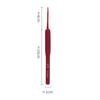 Metal Aluminum TPR Crochet Hooks Knitting Kit with Soft Handle for DIY Crafts