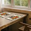 Autumn Pumpkin Dish Placemats For Kitchen Countertops Kitchen Accessories Dish Placemats Washable And Dollies for End Tables