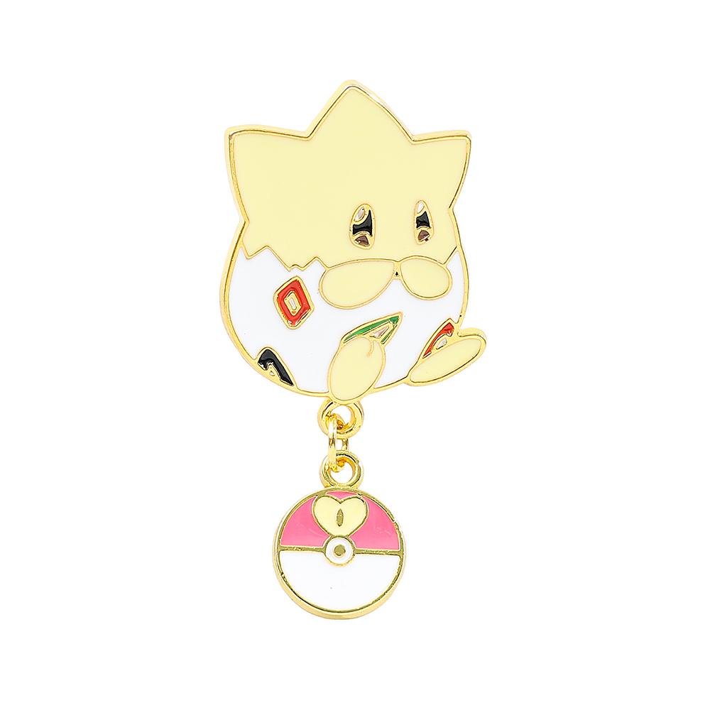 Emaille-Anstecker Set - Niedliche Pikachu Schiggy Glumanda Anstecknadeln für Rucksäcke, Jacken - Anime Cartoon Abzeichen Geschenk für Fans