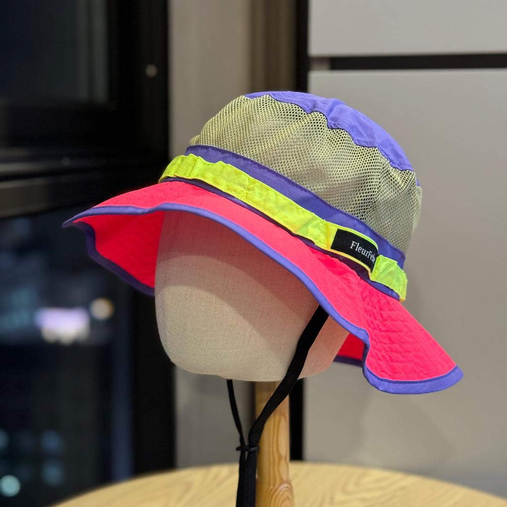 New outdoor quick-drying sun protection cap versatile bucket hat hiking hat sun hat light and breathable big brim tide