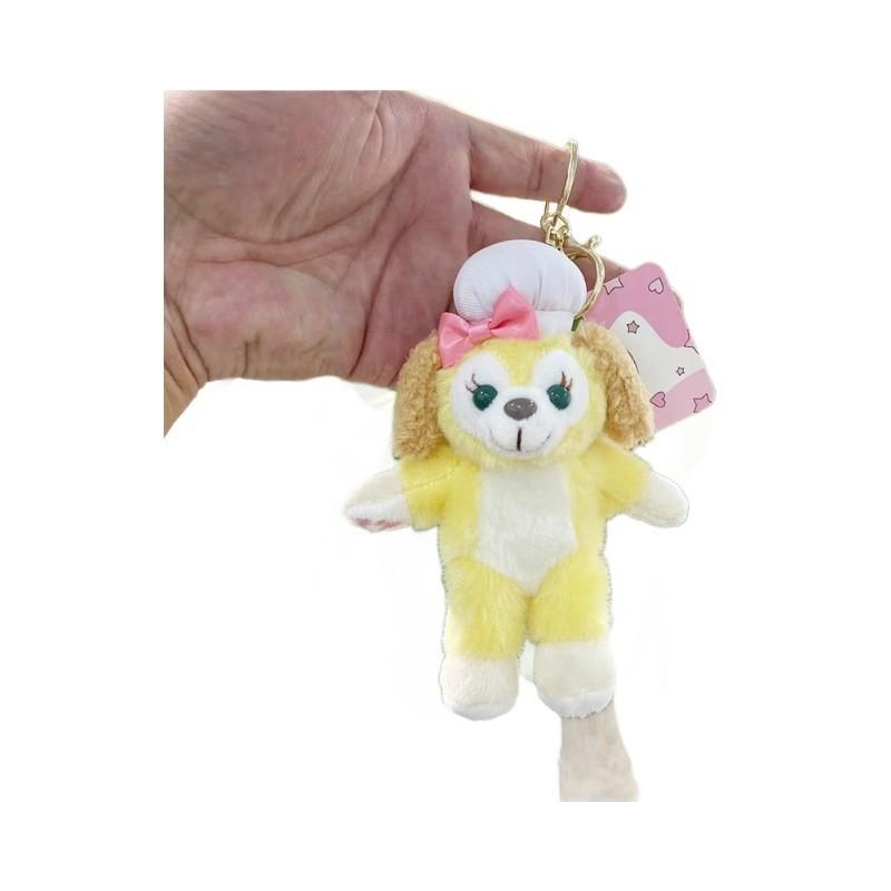 Endearing Dog Plush Chef Figure Cute Keyring For Kids And Adults Backpack Decor