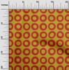 oneOone Cotton Flex Gamboge Yellow Fabric Geometric Fabric For Sewing Printed Craft Fabric By The Yard 40 Inch