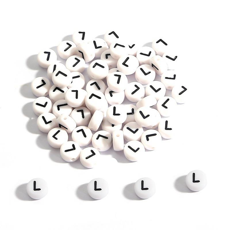 Brățară Handmade Mărgele 4*7mm Mărgele Acrilice Alfabet Mărgele Plate Instrumente de Înșirat Manual DIY pentru Copii Accesorii Bijuterii pentru Mărgelit Brățări Făcute Acasă