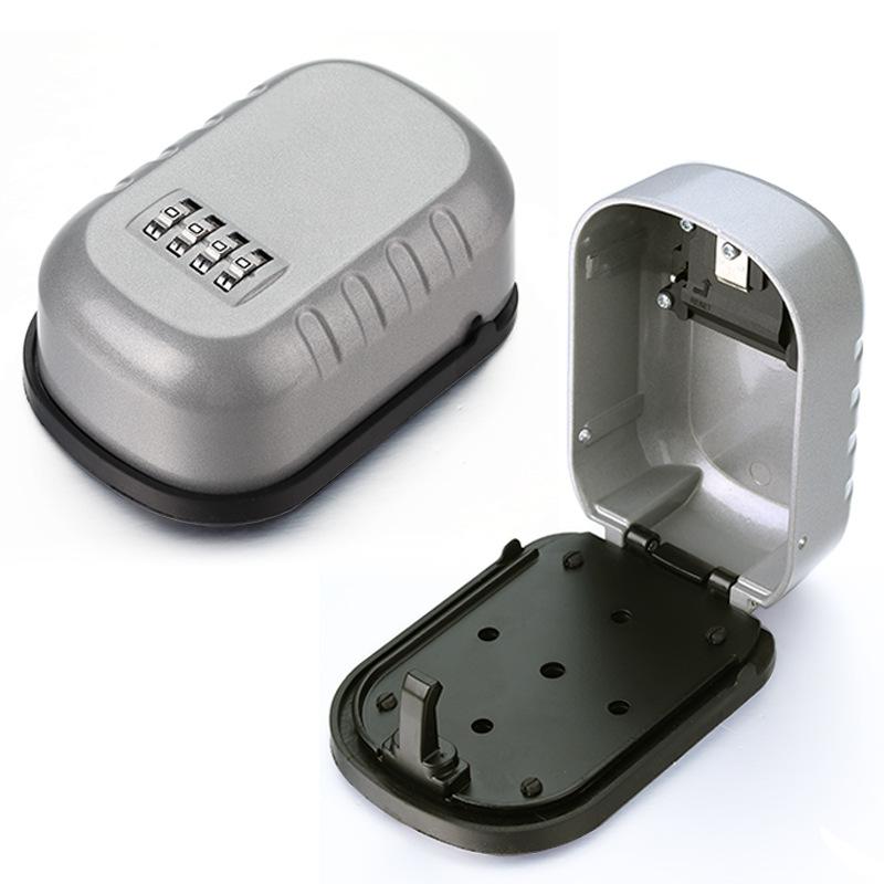 Waterproof Travel Safe Box Portable Mini LockBox with Code Anti-Theft Security Case with Removable Chain