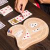 Wood Cribbage Cards Game Combines With Contemporary Appeal Strategy Cards Game To Improve Logics Skills Easy to Play
