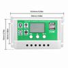 20 Watt 12 Volt Solar Panel Kit Monocrystalline Solar Panel + 60A PWM Charge Controller + Battery Clips 22percent  High