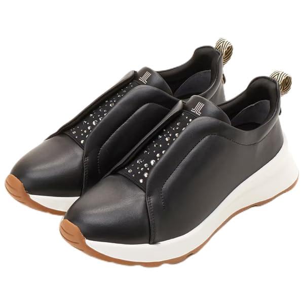 Lanvin En Bleu Platform Beaded Sneakers Size E Women's Slip-on 2818, B, 22.5 Cm,