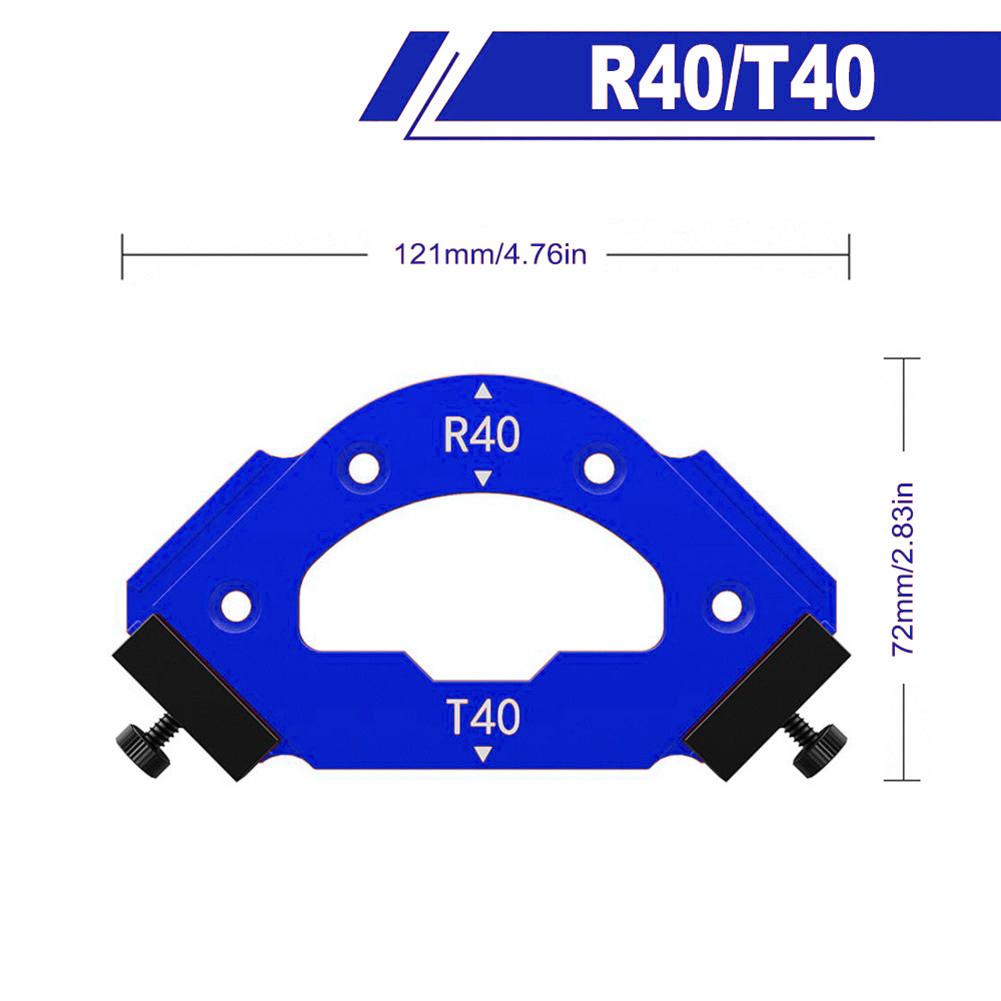 Angle Trimming Template Corner Positioning Tool Cabinetry Applications Inner R Angles Creation Outer R Angles Creation