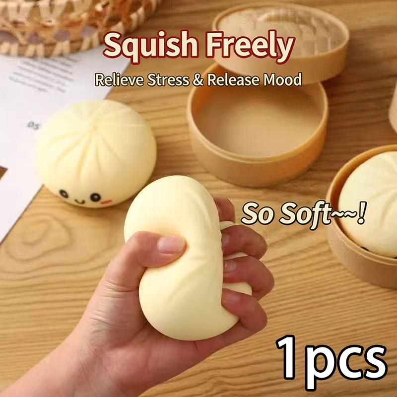 Therapy Dumpling Squishy Toy Anxiety Reducing Fidget to Boost Concentration