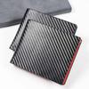 Capacity Ticket Holder Bank Card Carbon Fiber Wallets Men's Wallet Coin Purse ID Credit Card Holder