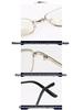 Zhenhao Folding Ultralight Anti-Blue Light Reading Glasses for Men and Women - Stylish, Comfortable, Portable, and Elegant.