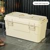 Large-Capacity Multi-Layer Tool Storage Box for Home, Car, Outdoor Use with Plastic Handle