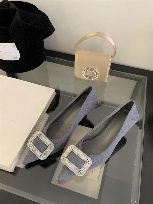 Fashion Fashion Women Shoes 2025 Summer High Heel Sandals Rhinestone Pointed Toe Pumps for Women Luxury Elegant Wedding Shoes Sexy Shoes