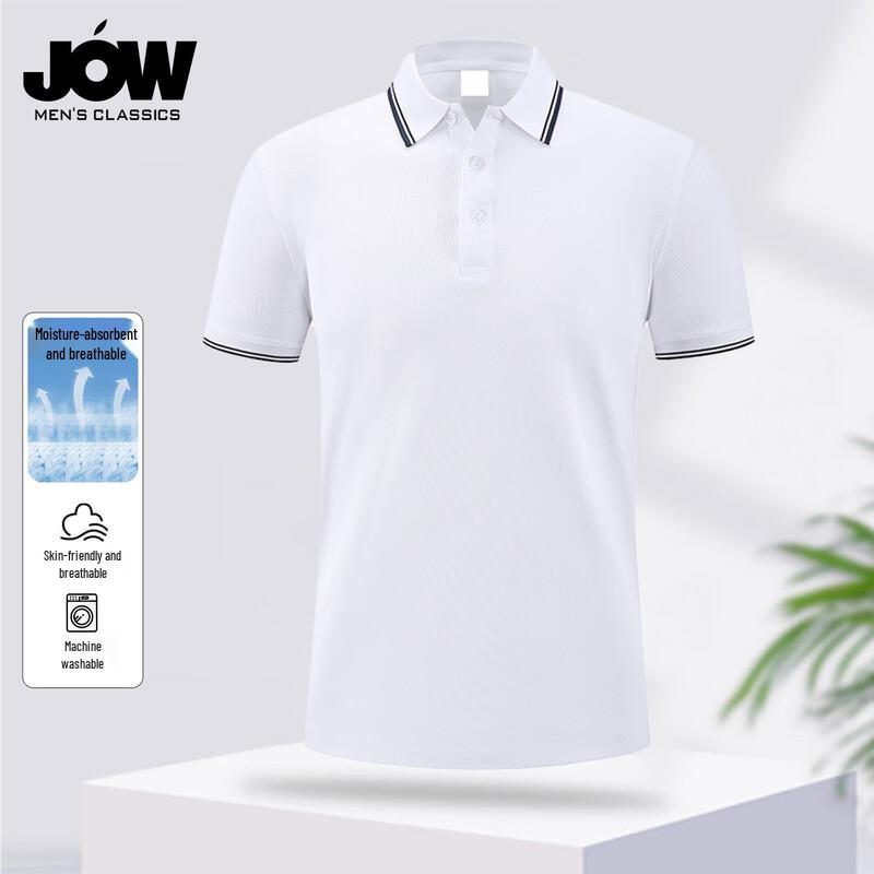 JOW Men s Color-Block Short-Sleeve Polo Shirt XL