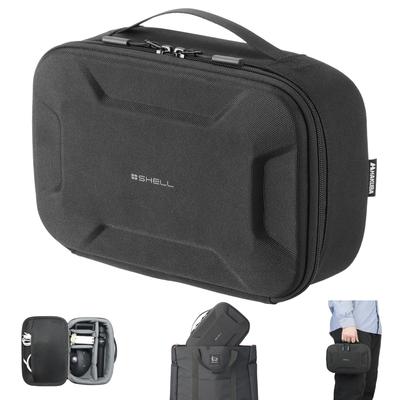 HAKUBA Case Interno Plus Shell Recipiente Múltiplo AZ Tamanho S Preto Estojo para Gadgets Bolsa para Câmera Bolsa para Equipamentos 4977187001648 Semirrígido (2,5L) AMZSP-MC25LBK