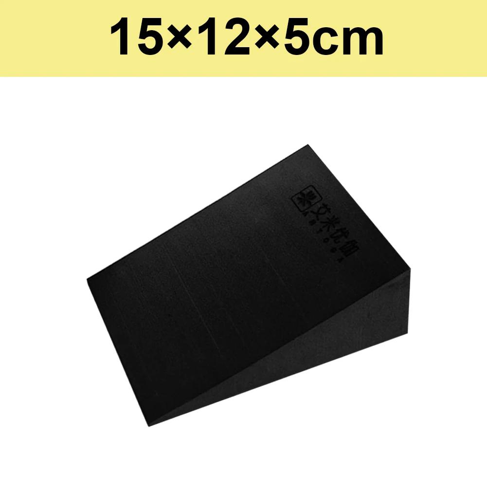 1/2 Stück Yoga-Keilblock aus EVA-Schaumstoff, Yoga-Keil, Stretch-Schrägbrett, Handgelenk- und Lendenwirbelstütze, Pilates-Keil, Kniebeugen-Fitnesszubehör