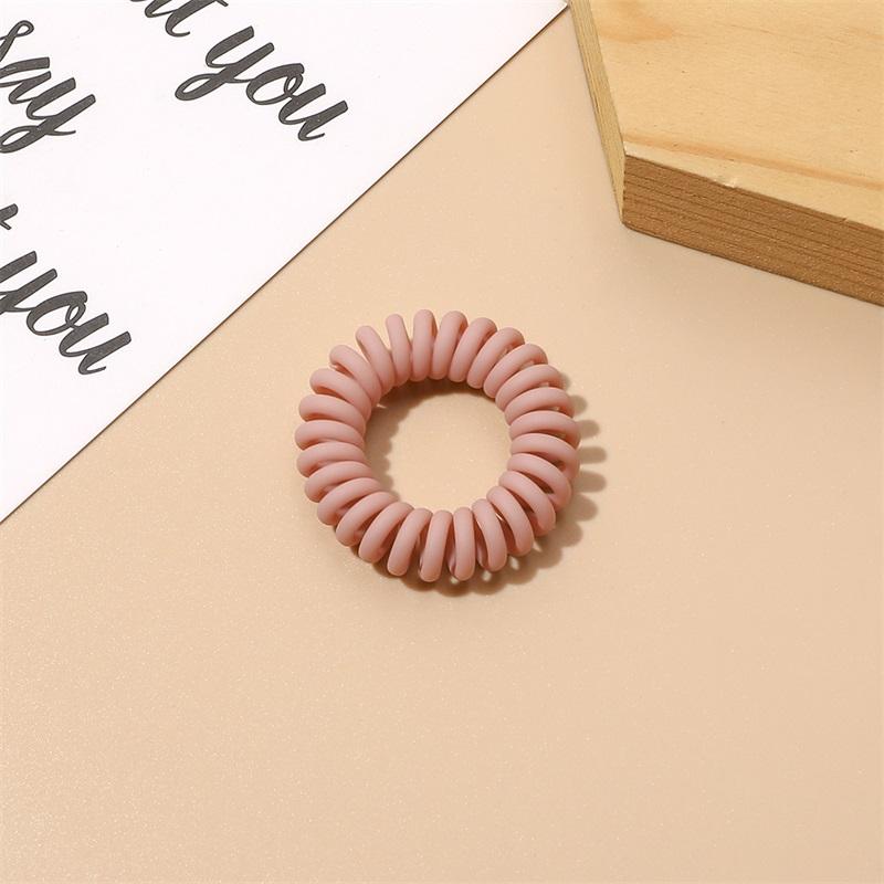 3pcs Hair Tie Women Multicolor Elastic Hair Band Spiral High Elasticity Telephone Wire Gum for Hair Rubber Band Hair Accessories