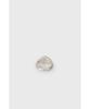 Youth Leather Point Ring - Silver