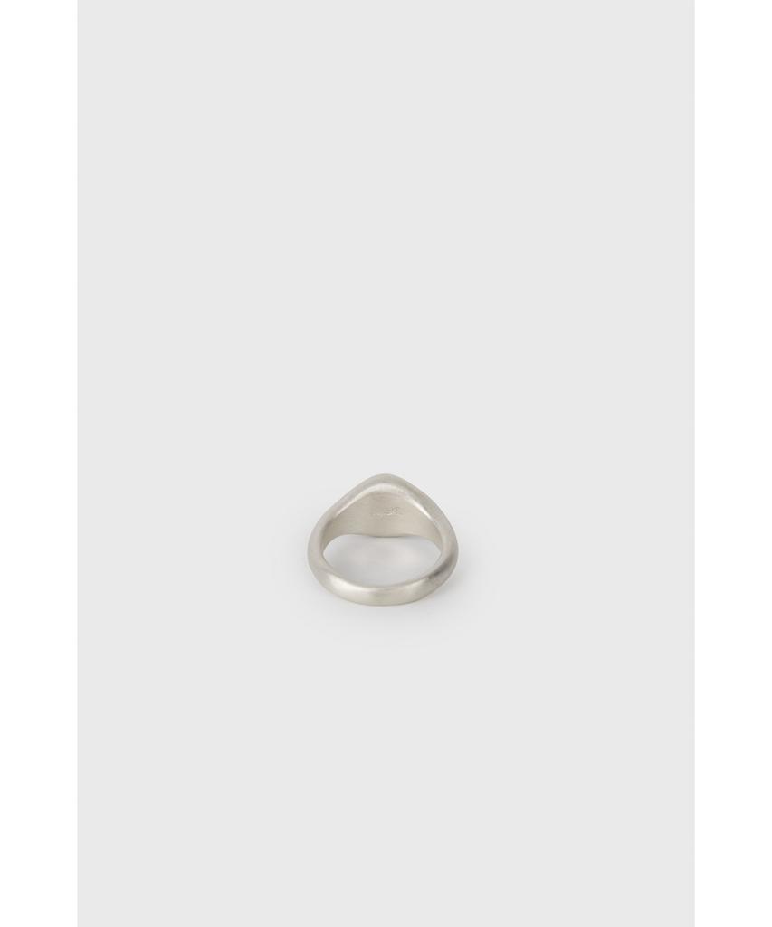 Youth Leather Point Ring - Silver