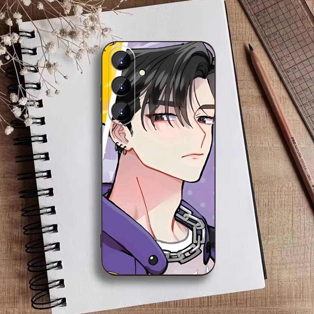 Tamon's B-Side Phone Case For Samsung Galaxy A73,A72,A71,A70,A52,A51 Others Soft Black Cover