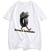 Italienischer Hirnfäule T-Boneca Ambalabu Lustiges Frosch T-Shirt Kurzarm Sommer Herren T-Shirt Männer Frauen Kleidung Cartoon Druck Top