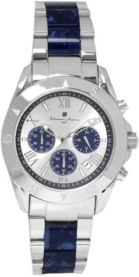 Pánské chronografy Salvatore Marra SM23105-SSWHBL